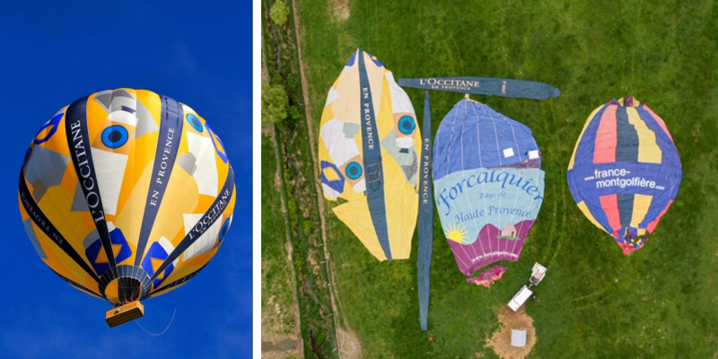 Transforming retired hot-air balloons into gowns for hospital staff