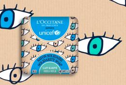 L'OCCITANE soutient l'UNICEF au travers de son initiative pour le savon solidaire