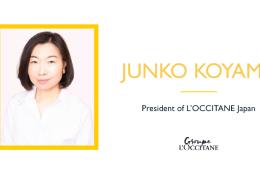 Junko Koyama, President of L’OCCITANE Japan