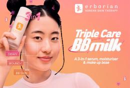 ERBORIAN expands its BB expertise with the launch of Triple Care BB Milk