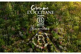 L’OCCITANE Group achieves a new milestone in its B Corp™ certification journey